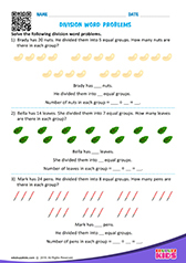 Division word problems