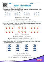 Division word problems
