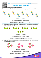 Division word problems