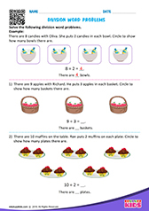 Division word problems