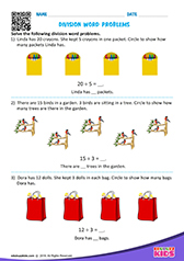 Division word problems