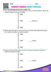 Rounding off Numbers Word Problems