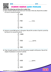 Rounding off Numbers Word Problems