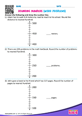 Rounding off Numbers Word Problems