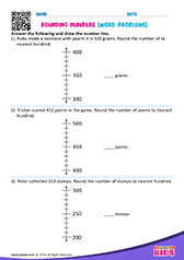 Rounding off Numbers Word Problems