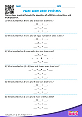 Place Value Word Problems