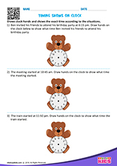Draw the Clock Hands