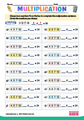 Choose Numbers for Product
