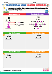 Multiplication Using Standard Algorithm