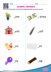 Beginning consonants