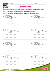 SUBTRACT TENS & ONES