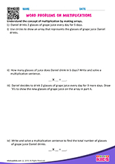 Multiplication by Array Method