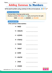 Adding Commas to Numbers