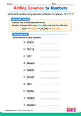 Adding Commas to Numbers