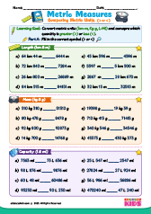 Comparing Metric Units