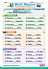 Comparing Metric Units