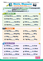 Comparing Metric Units